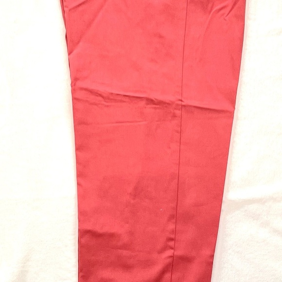 Marla Wynne NEW Women’s Straight Leg SZ 16 Beautiful Spring Coral Pull on Pants - Picture 1 of 9